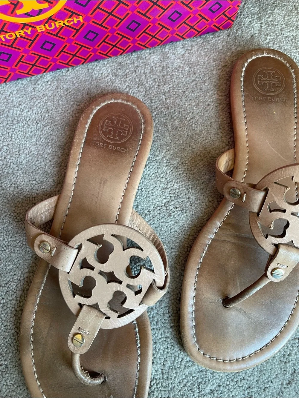 Authentic Tory Burch miller sandal